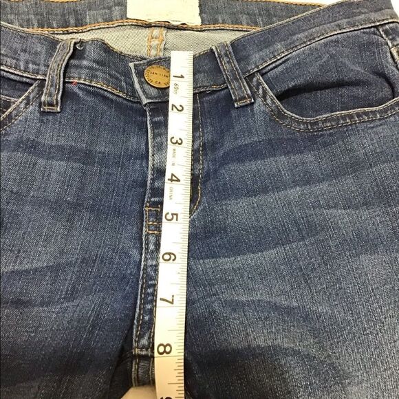 Current/Elliott Sample Blue Wash Flare Leg Jeans - Picture 10 of 15